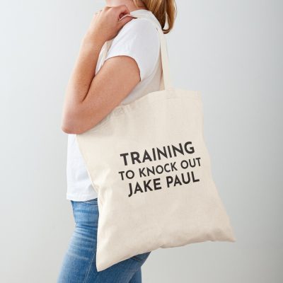 Training To Knock Out Jake Paul Tote Bag Official Jake Paul Merch