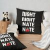 Jake Paul Vs Nate Robinson (Night Night Nate Nate) Throw Pillow Official Jake Paul Merch