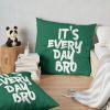 Mens Youth Boys It'S Every Day Bro Shirt Jake Paul Summer Throw Pillow Official Jake Paul Merch