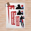 Hiber - Nate Robinson / Jake Paul - After Fight Ko Meme Sticker Throw Blanket Official Jake Paul Merch