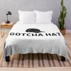 Gotcha Hat Jake Paul Funny Throw Blanket Official Jake Paul Merch