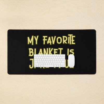 My Favorite Blanket Is Jake Paul Mouse Pad Official Jake Paul Merch