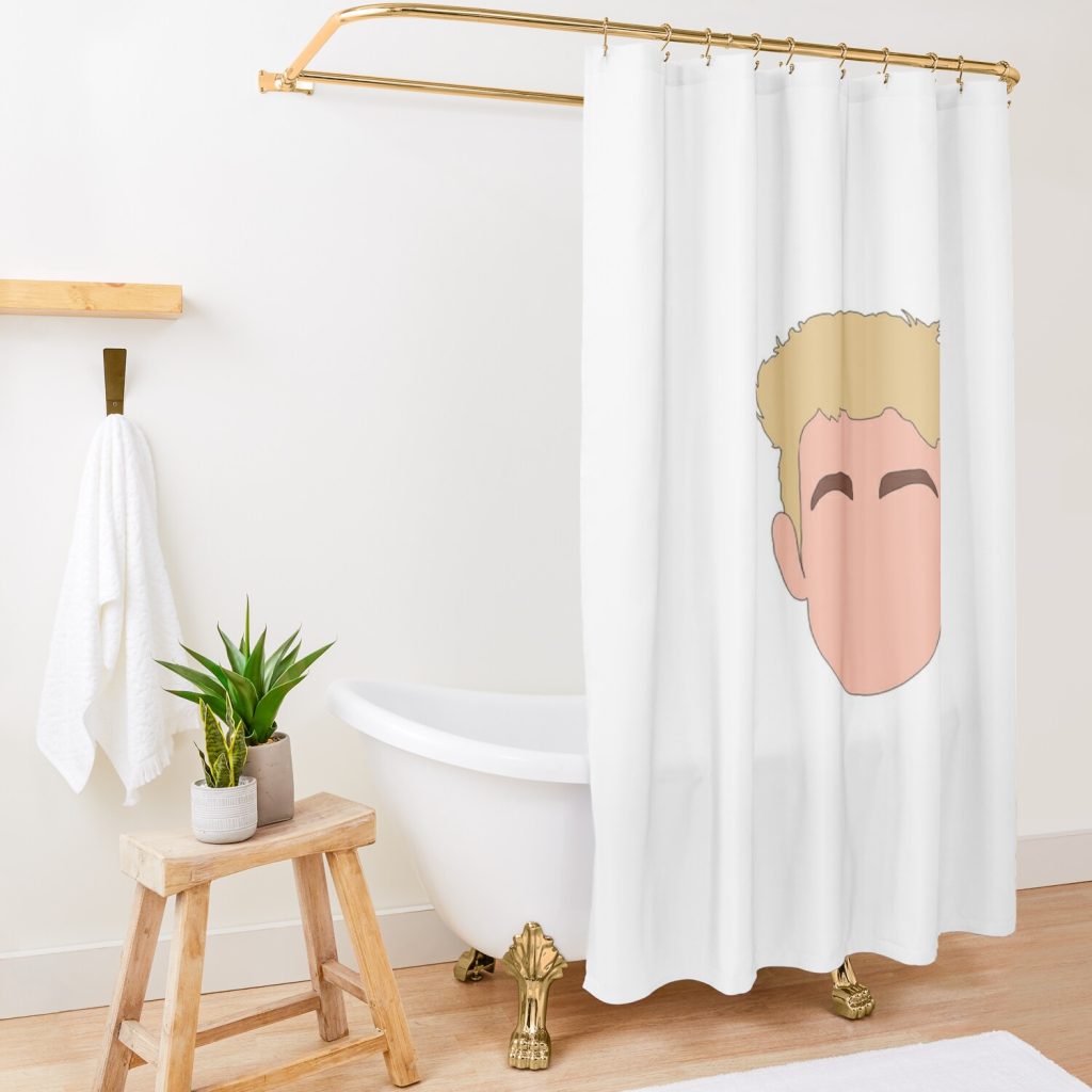 Jake Paul Shower Curtain Official Jake Paul Merch