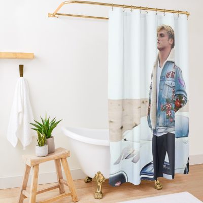 Jake Paul Shower Curtain Official Jake Paul Merch